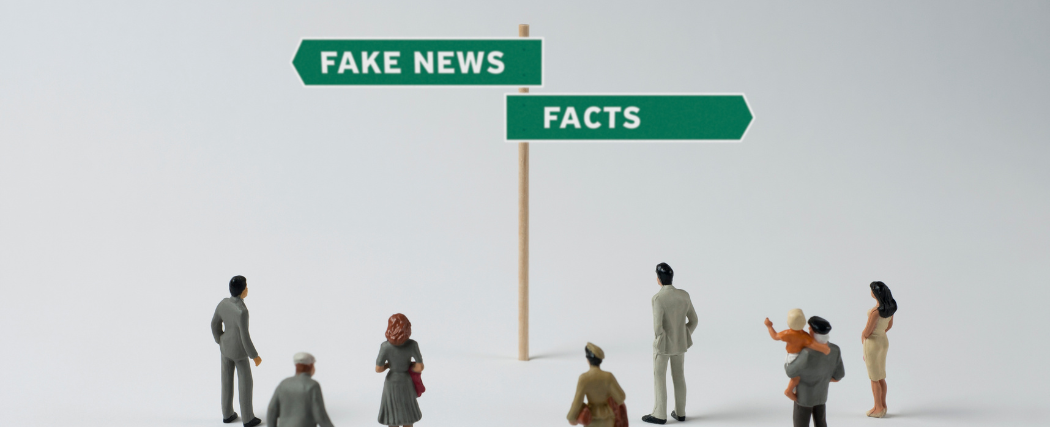 Fake news or facts - illustration for the article "Moving Beyond “Facts Are Facts”: Managing Emotions and Legitimacy After a Fake News Attack" by Marie Joachim