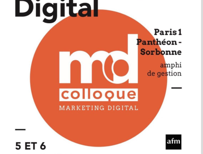 Affiche de la 23e édition du colloque marketing digital