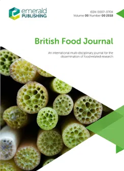 Cover of British Food Journal: Volume 126 Issue 13